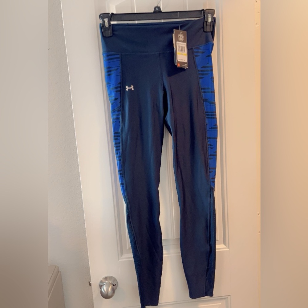 New Under Armour Yoga pants Navy Blue and Royal Blue